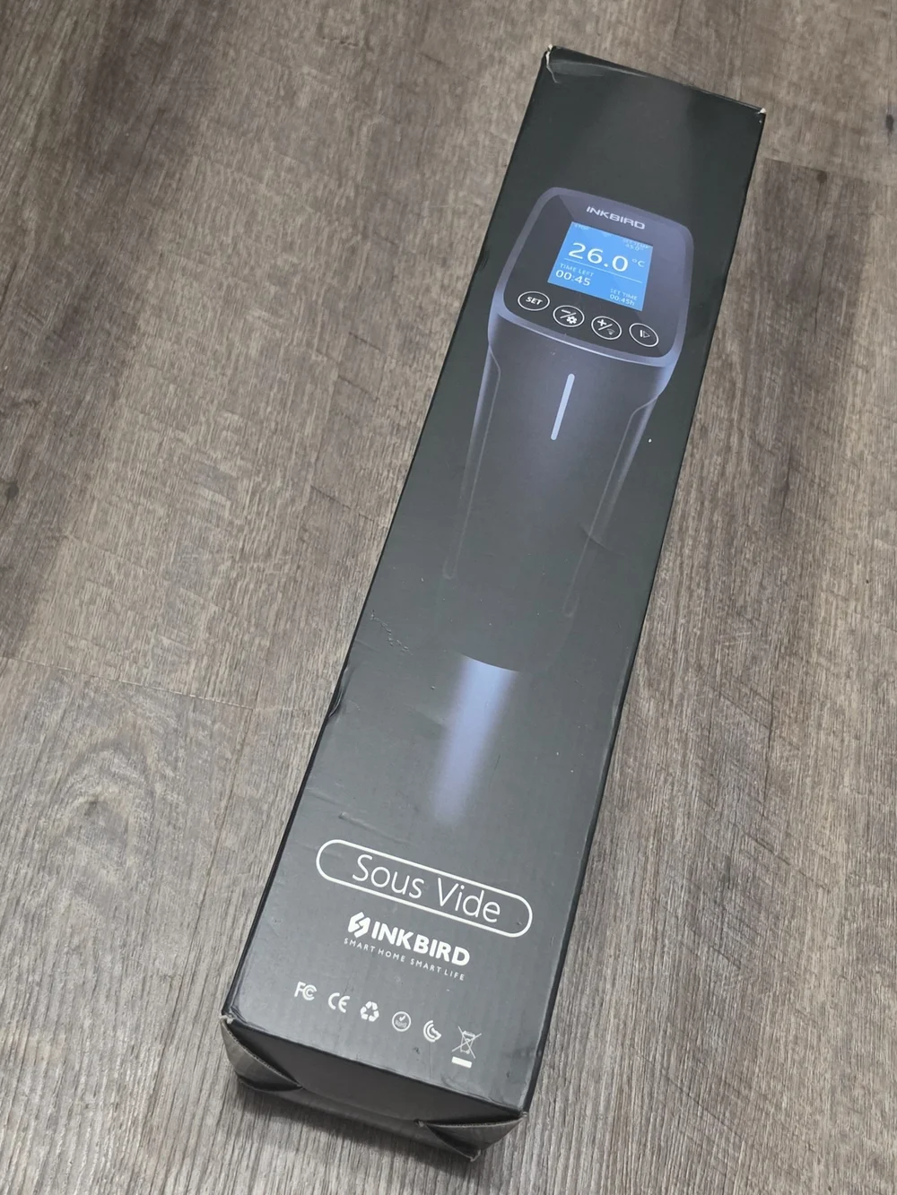 NKBIRD WIFI Sous Vide Cooker ISV-100W, 1000 Watts Fast-Heating with Timer OPEN